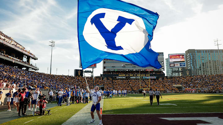 BYU flag vs Arizona State