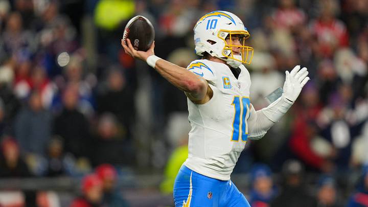 The Chargers' win total is set at 9.5 for the 2026 NFL season. The Chargers' win total is set at 9.5 for the 2026 NFL season.