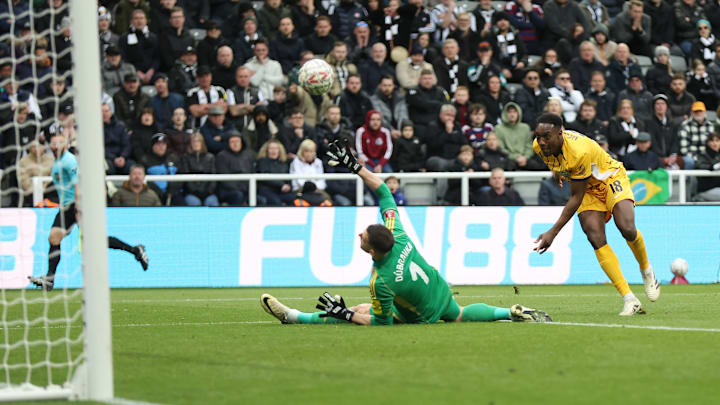 Danny Welbeck applied the finishing touch to a crazy contest