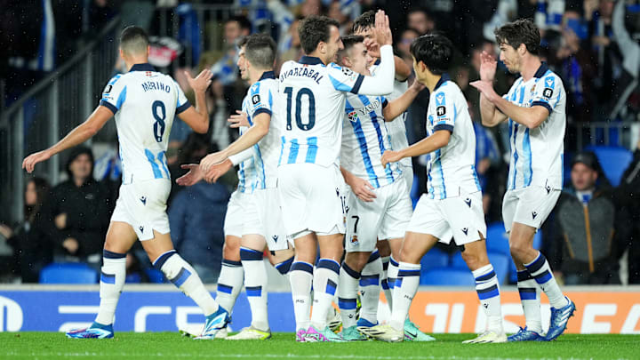 Real Sociedad v SL Benfica: Group D - UEFA Champions League 2023/24