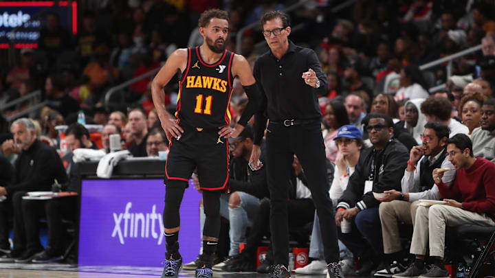The New York Knicks were denied permission to speak with Atlanta Hawks coach Quin Snyder.