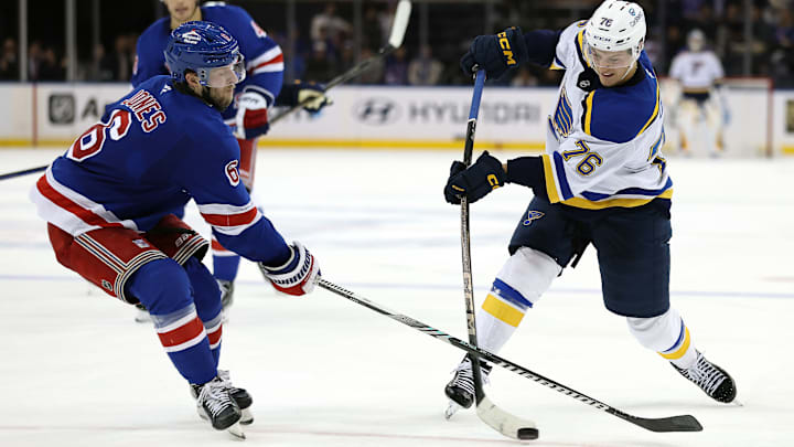 St Louis Blues v New York Rangers