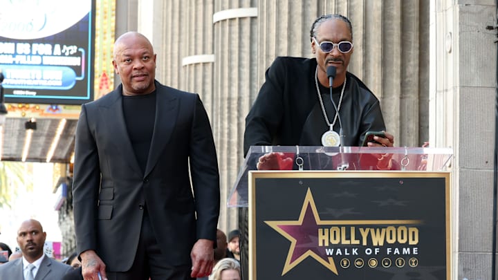 Dr. Dre Honored With Star On Hollywood Walk Of Fame