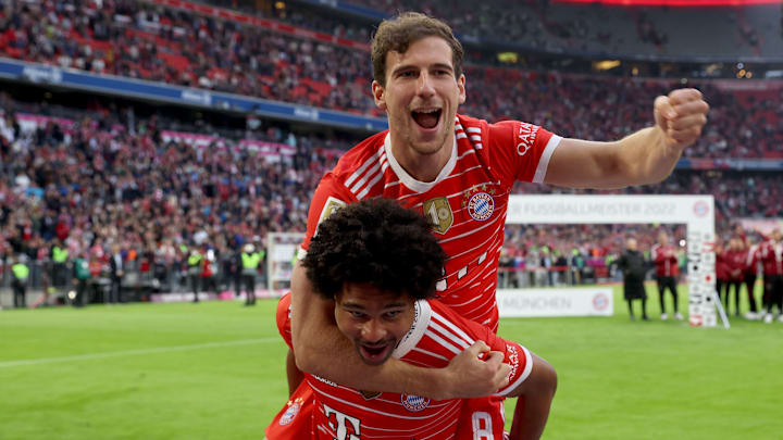 Leon Goretzka glaubt an einen Verbleib von Teamkollege Serge Gnabry