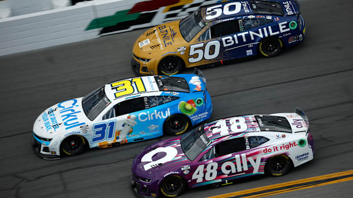 Justin Haley, Alex Bowman, Conor Daly, Daytona 500, Daytona International Speedway, NASCAR