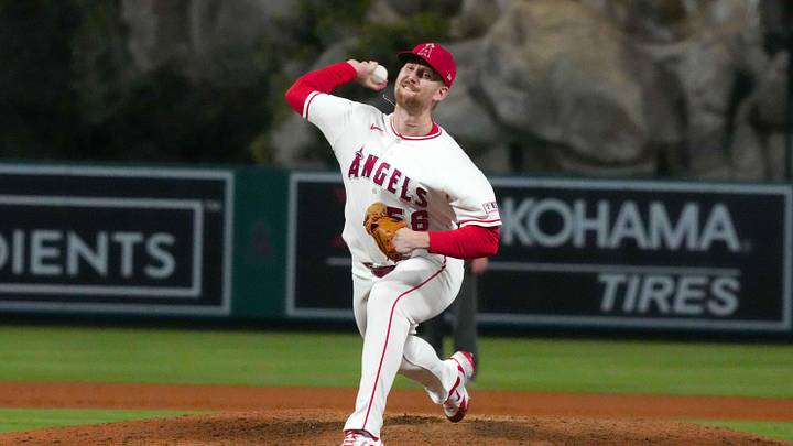 Los Angeles Angels pitcher Ryan Zeferjahn.