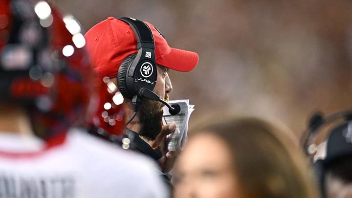 San Diego State Aztecs head coach Sean Lewis. San Diego State Aztecs head coach Sean Lewis.