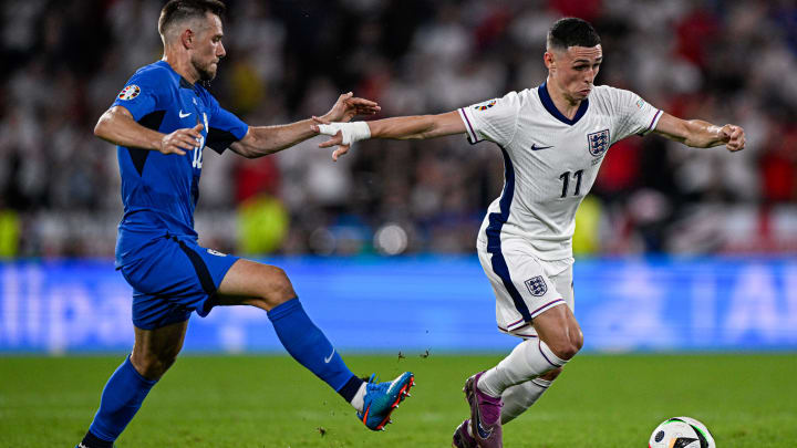 Inglaterra e Eslovênia empataram nesta terça