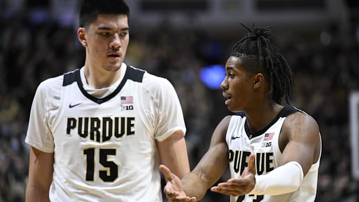 Purdue Boilermakers guard Jaden Ivey (23) 
