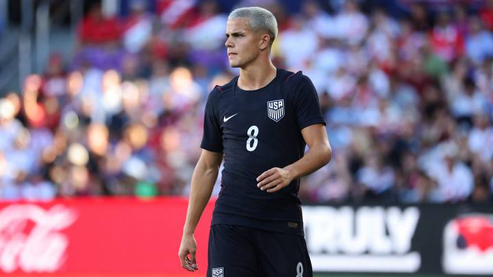 Cavan Sullivan made his U.S. Men's National Team debut against Peru Cavan Sullivan made his U.S. Men's National Team debut against Peru