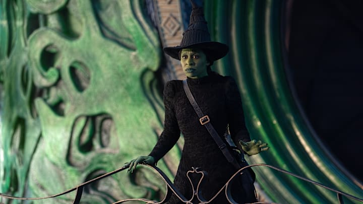 Cynthia Erivo is Elphaba in WICKED, directed by Jon M. Chu
