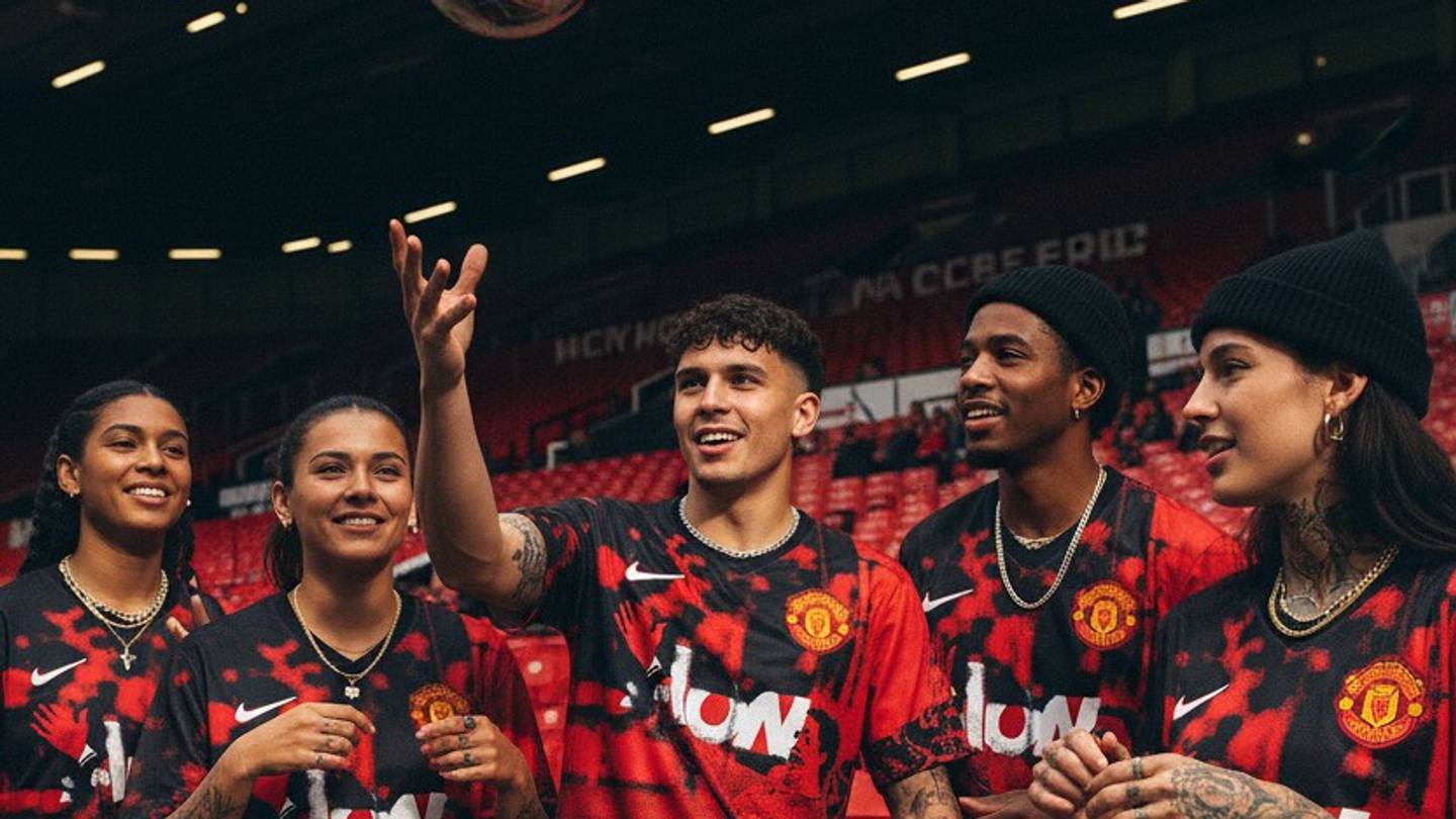 Iconic Man Utd moments immortalised in special-edition shirts