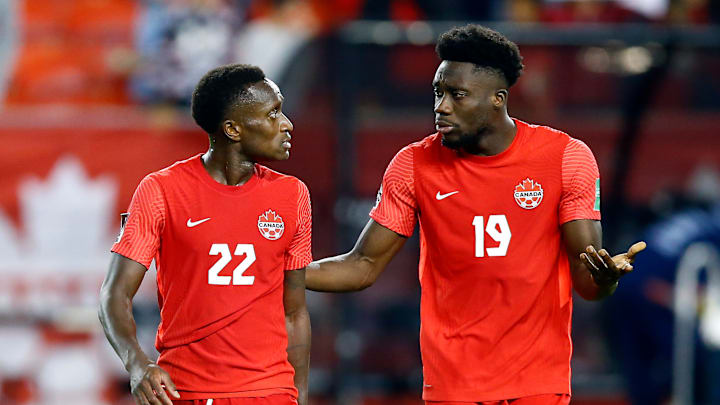 Alphonso Davies and Canada return to action on Thursday.
