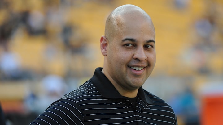 Pittsburgh Steelers GM Omar Khan Pittsburgh Steelers GM Omar Khan