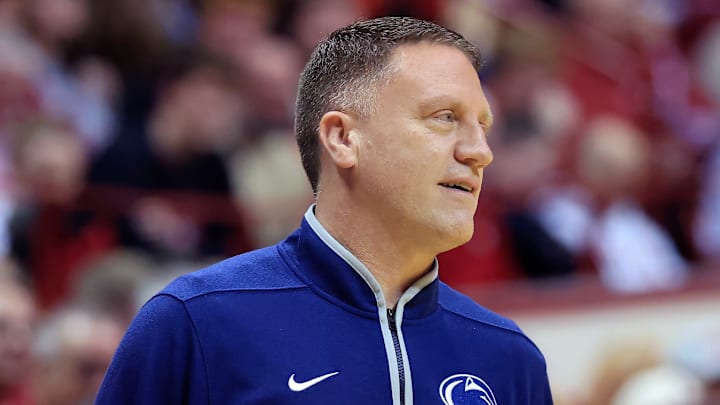 Penn State men's basketball head coach Mike Rhoades