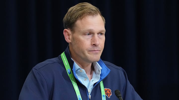 Chicago Bears head coach Ben Johnson