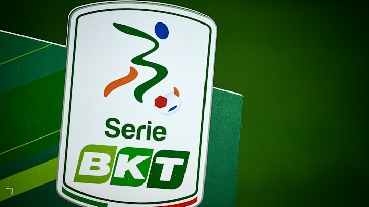 The logo of Serie B 