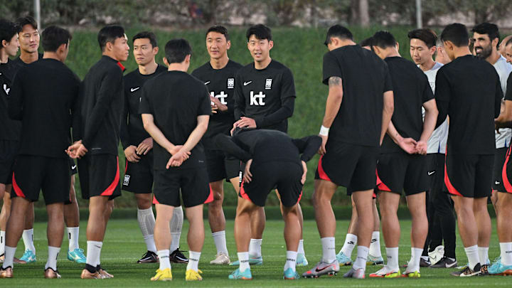 Training von Südkorea