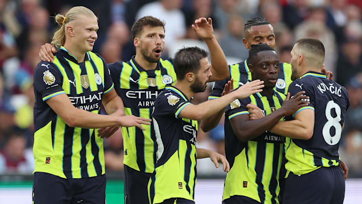 Man City are hunting their fifth title on the bounce this season