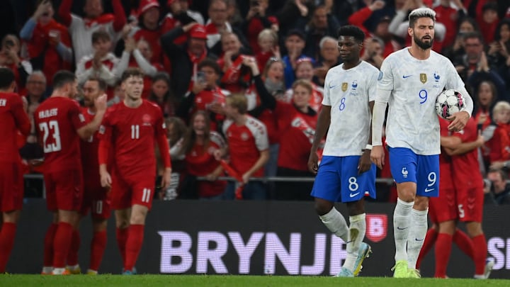 Les Bleus ont sombré au Danemark Les Bleus ont sombré au Danemark