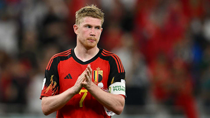 De Bruyne ainda não conseguiu mostrar sua melhor versão nesta Copa do Mundo.