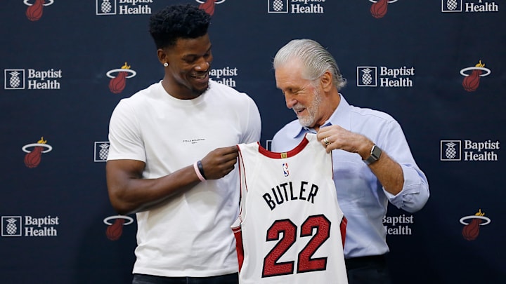 Miami Heat Introduce Jimmy Butler