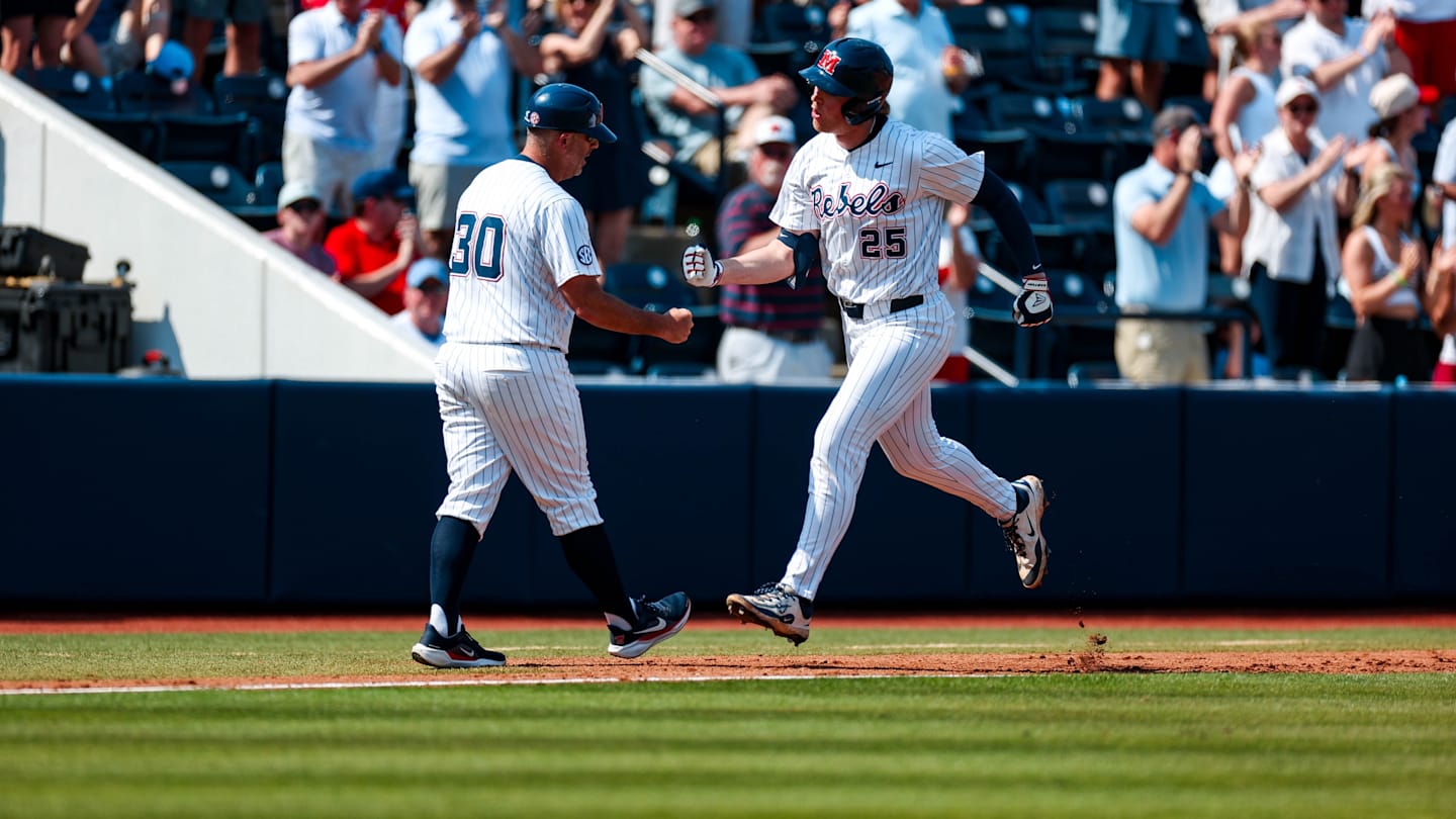 How It Happened: Ole Miss Baseball Cruises To Massive 7-4 Game 1 Win Over Tennessee