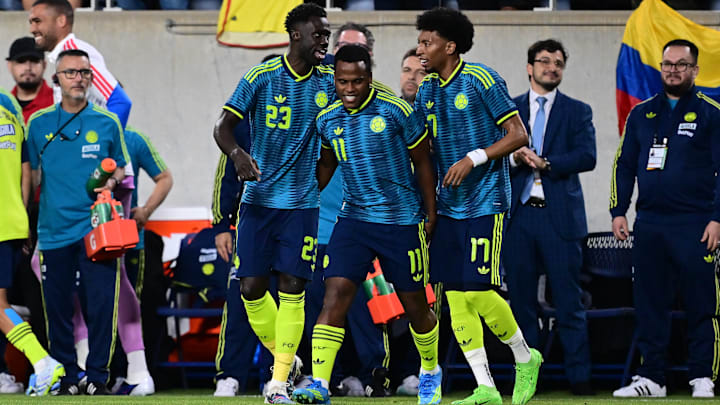 Arias (c) marcou gol colombiano diante da Croácia