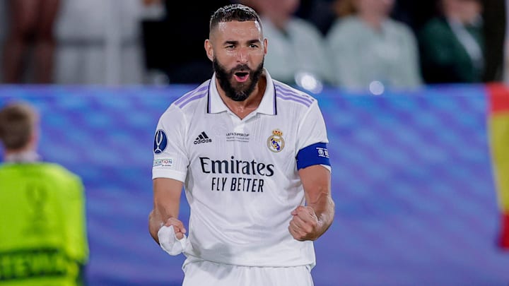 Karim Benzema est de retour avec le Real. Karim Benzema est de retour avec le Real.