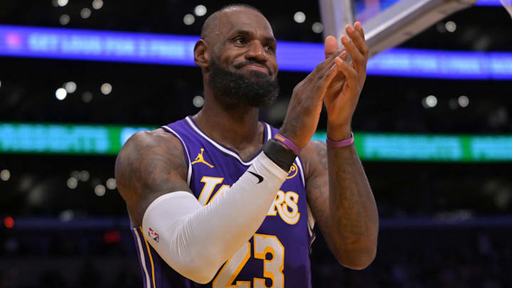 Los Angeles Lakers forward Lebron James