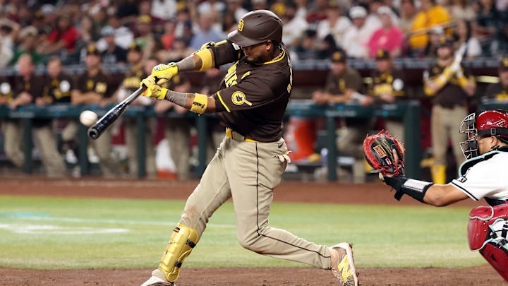 Luis Arráez aún no disputa una temporada completa con los Padres de San Diego