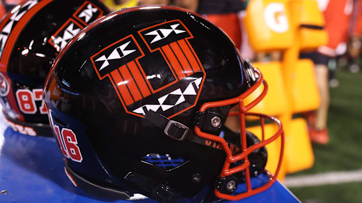 The Utah Utes will wear their "Ute Proud" uniforms for Saturday's game against the Texas Tech Red Raiders. The Utah Utes will wear their "Ute Proud" uniforms for Saturday's game against the Texas Tech Red Raiders.