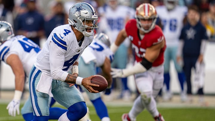 Dallas Cowboys quarterback Dak Prescott