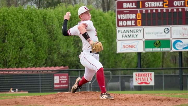 Bebee's Clayton Ballard whirled a no-hitter on March 31, striking out 19 in the game. Bebee's Clayton Ballard whirled a no-hitter on March 31, striking out 19 in the game.