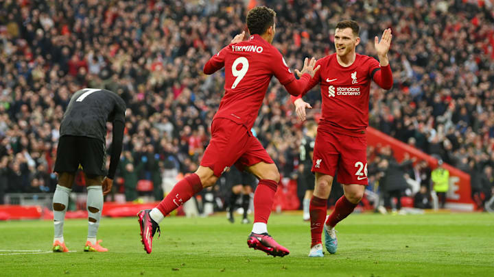 Roberto Firmino, Andrew Robertson