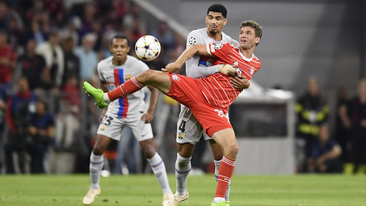 Der FC Bayern und der FC Barcelona haben sich ein packendes CL-Match geliefert. Der FC Bayern und der FC Barcelona haben sich ein packendes CL-Match geliefert.