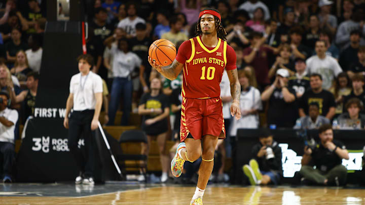 Keshon Gilbert and Iowa State host Cincinnati Saturday in Big 12 Conference action.