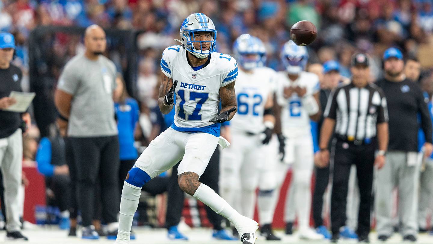 Wide Rister Lions add wide receiver Tim Patrick to active roster after injuries ...