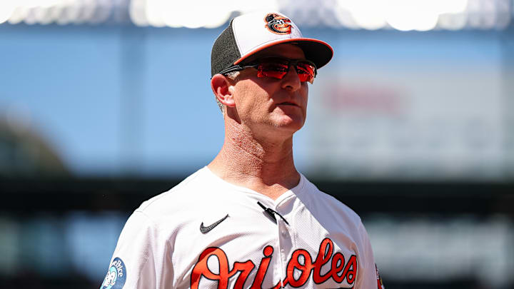 Baltimore Orioles manager Tony Mansolino