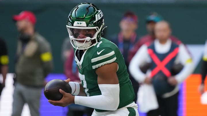 Former New York Jets quarterback Justin Fields