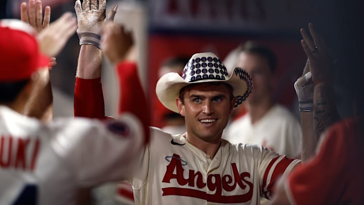 Oakland Athletics v Los Angeles Angels