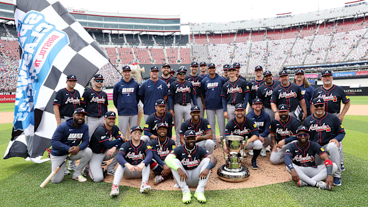 MLB Speedway Classic: Atlanta Braves v Cincinnati Reds