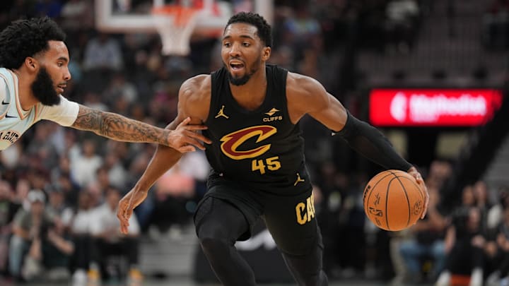 Cleveland Cavaliers guard Donovan Mitchell. Cleveland Cavaliers guard Donovan Mitchell.