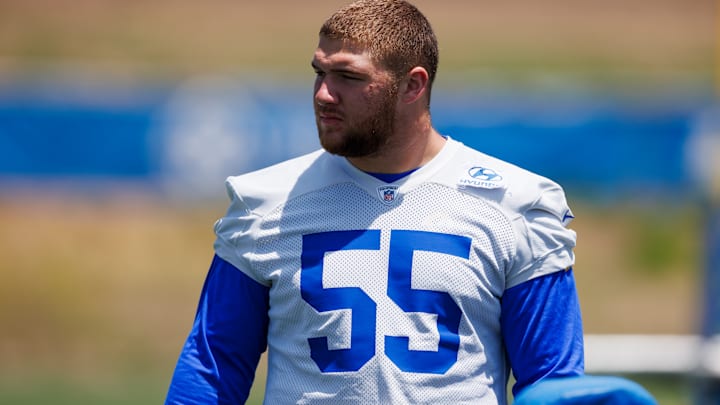 Los Angeles Rams OTA Offseason Workout, Braden Fiske
