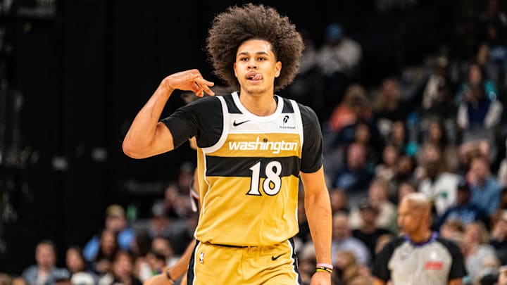 Washington Wizards Forward Kyshawn George (18)