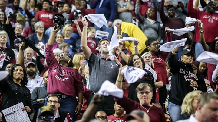 South Carolina basketball fans