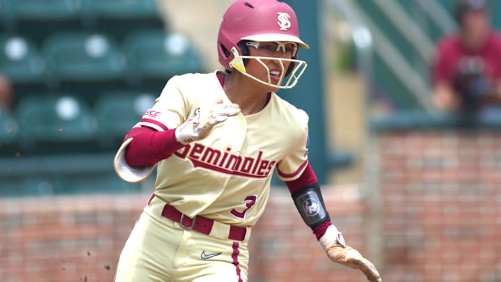 FSU softball faces Auburn in the NCAA Regional Championship game at JoAnne Graff field at Seminole Softball Complex on May 18, 2025