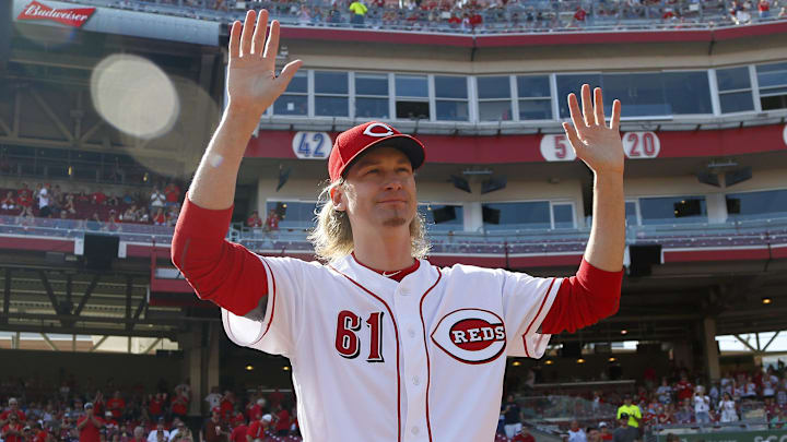 Cincinnati Reds starting pitcher Bronson Arroyo