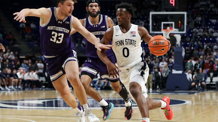 Penn State Nittany Lions guard Kanye Clary (0)