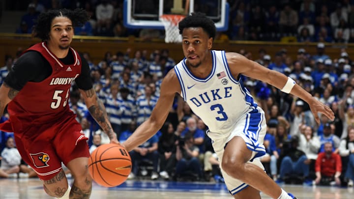 Jeremy Roach scored 19 points on 11 shots in Duke's win over Louisville